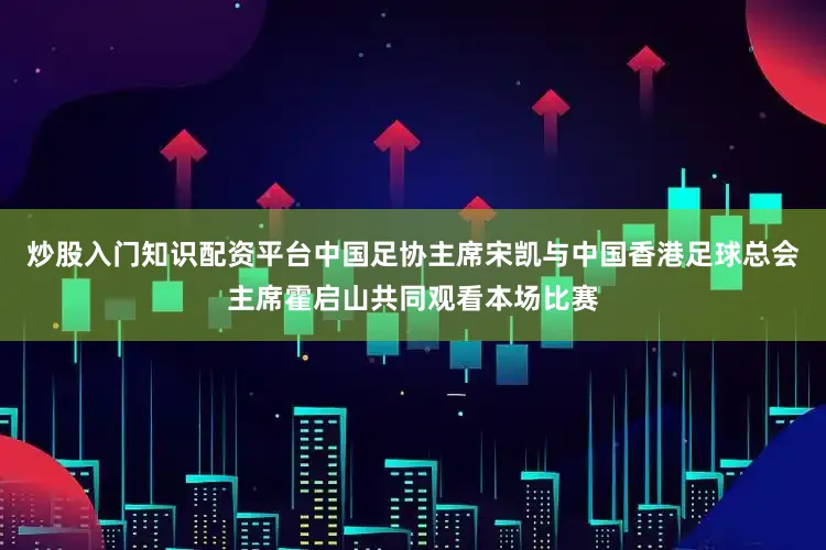 炒股入门知识配资平台中国足协主席宋凯与中国香港足球总会主席霍启山共同观看本场比赛
