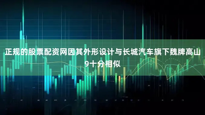 正规的股票配资网因其外形设计与长城汽车旗下魏牌高山9十分相似
